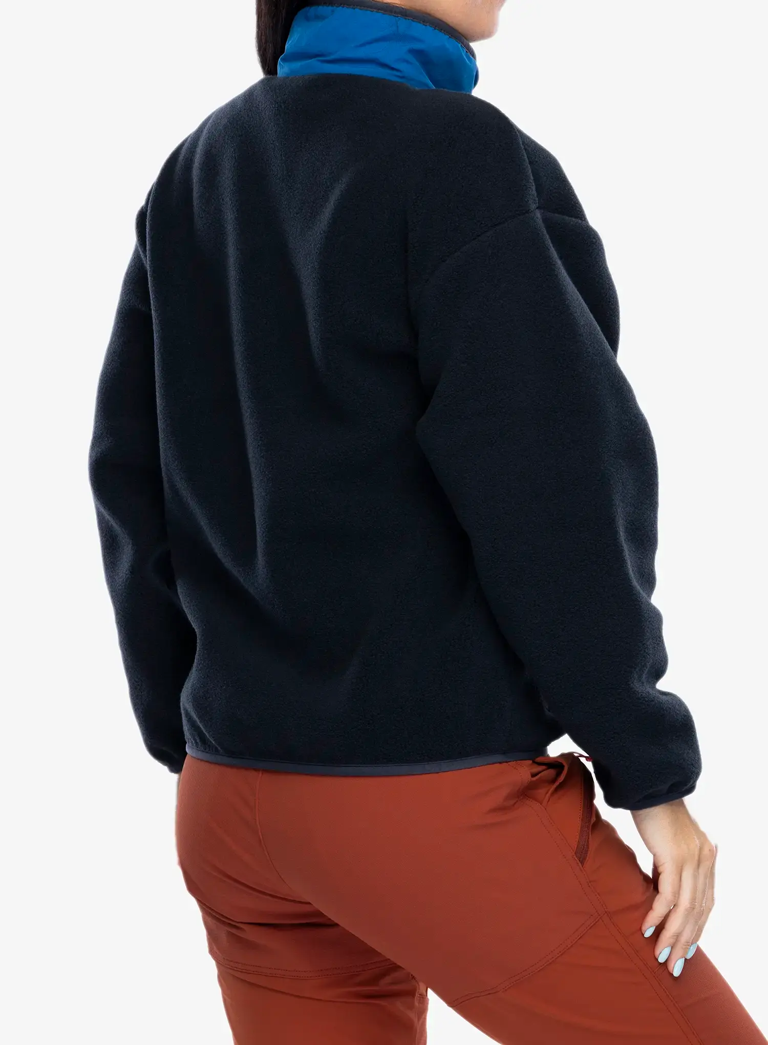 Дамски поларен суичър Patagonia Synch Jacket - pitch blue