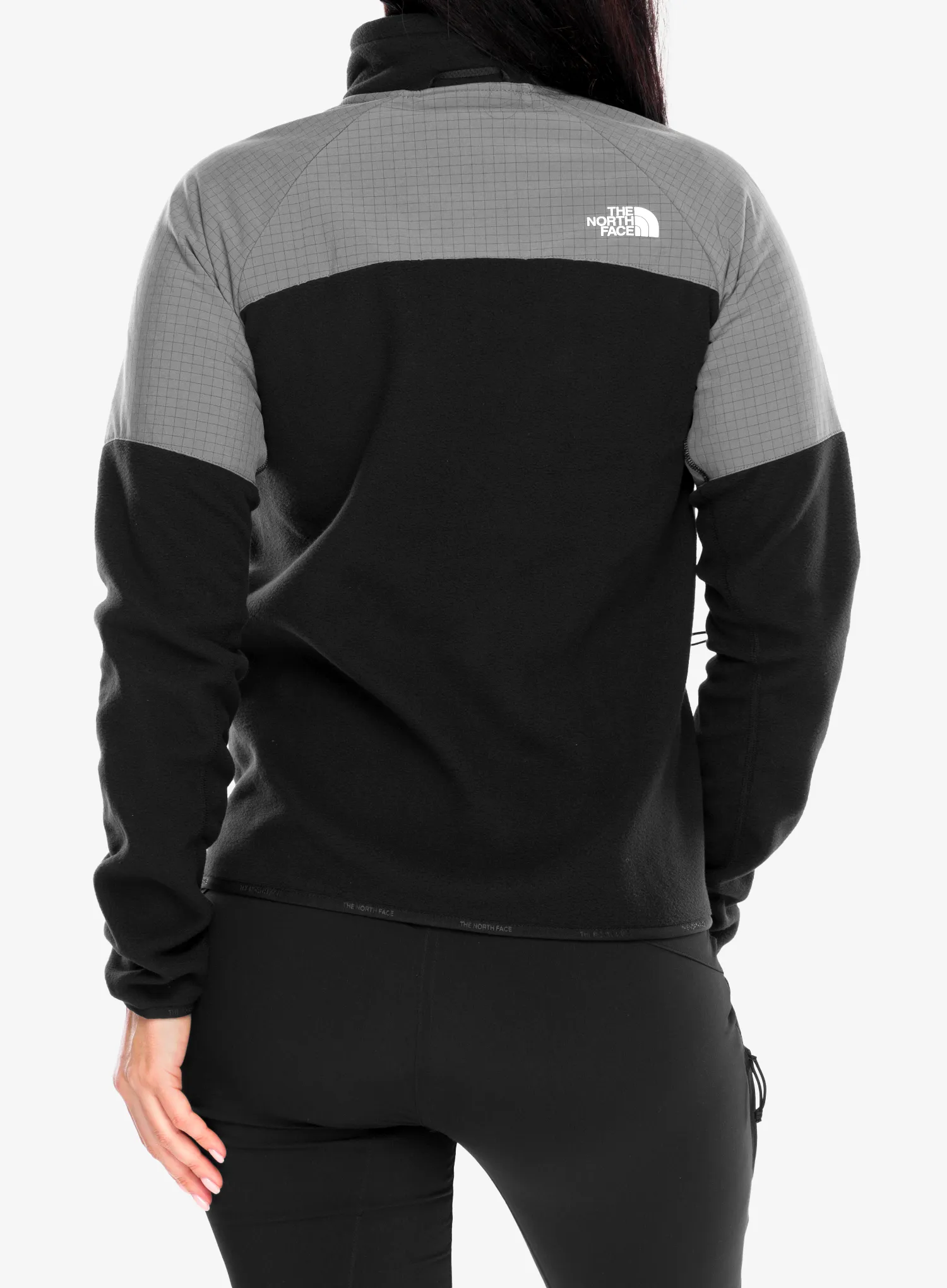 Дамски поларен суичър The North Face Glacier Heavyweight Full Zip Jacket - tnf black/smoked pearl