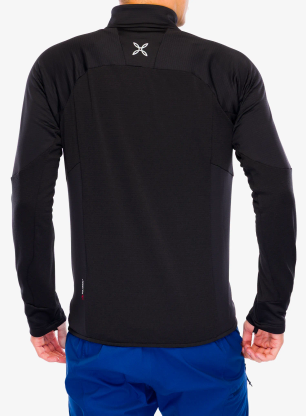 Поларен суичър Montura Rise Maglia - black