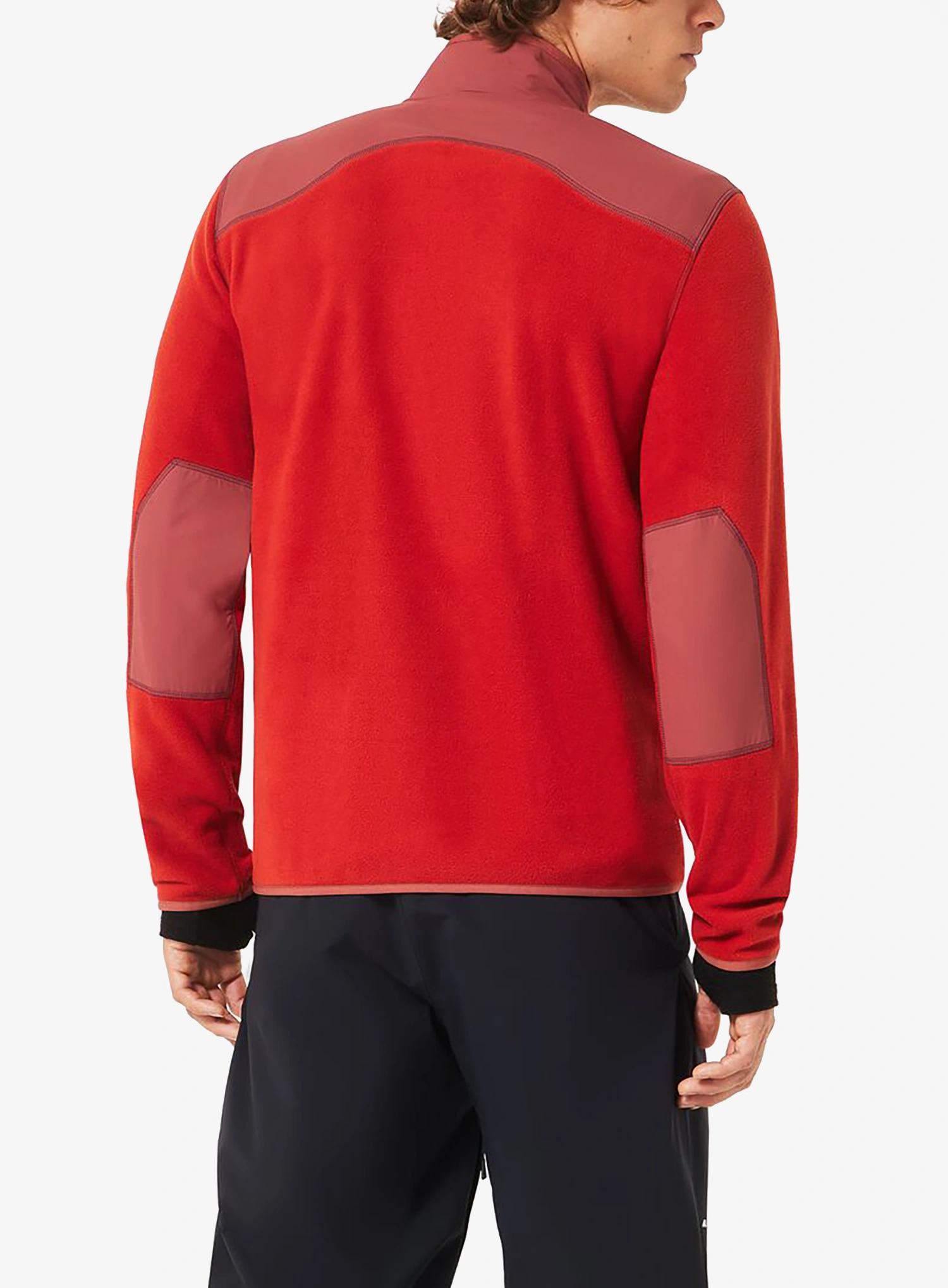 Поларен суичър Oakley Butter Tech Fleece - flame red/rosewood