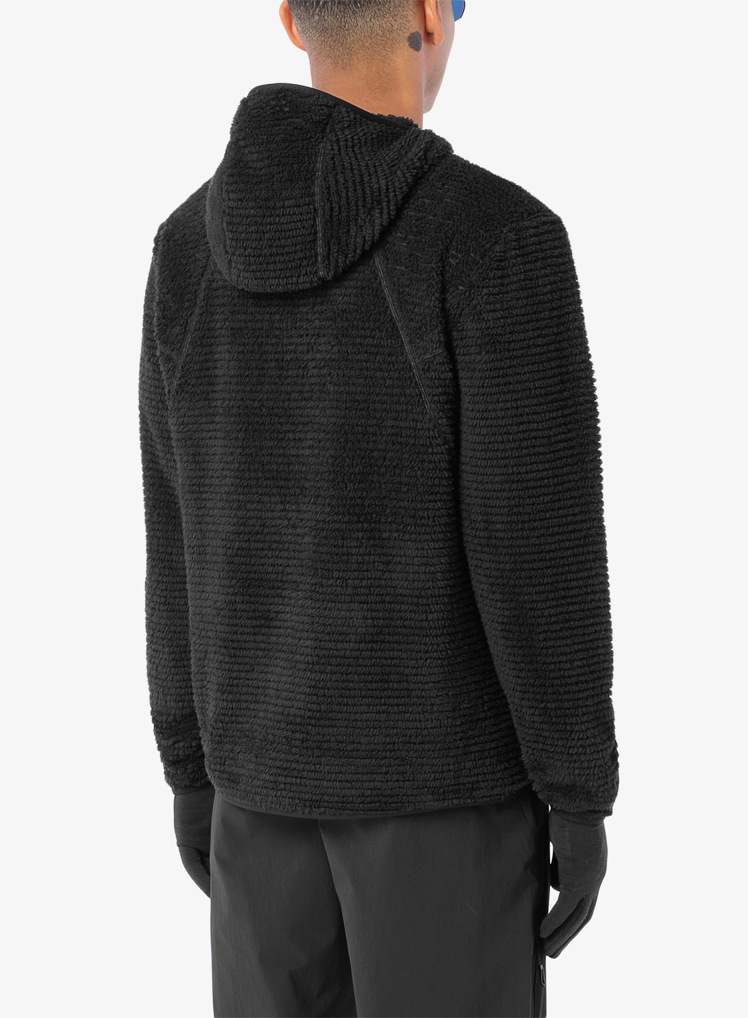 Поларен суичър Salomon Thernova Fleece HD - deep black