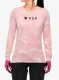 Дамски велосипеден суичър Fox Ranger Tru Dri LS Jersey - berry