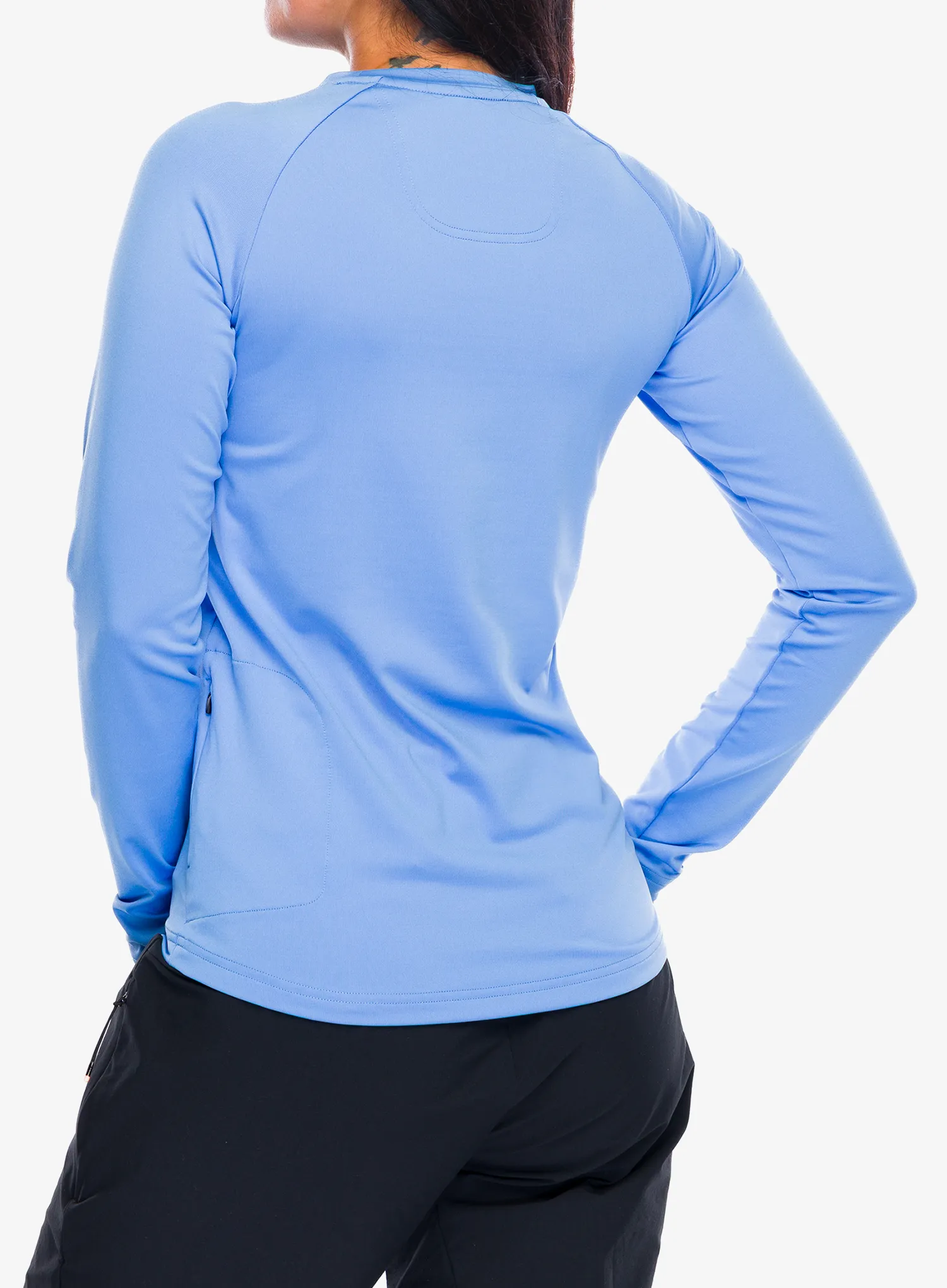 Дамски велосипеден суичър POC Reform Enduro Jersey - bazzite blue