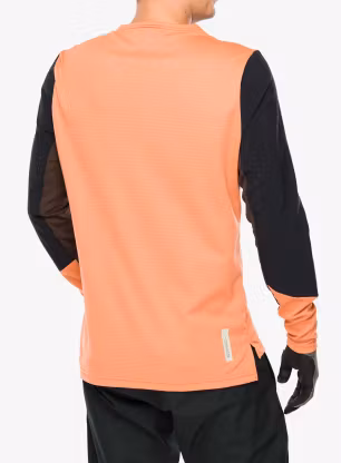 Велосипеден суичър Fox Defend LS Jersey - coral