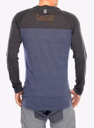 Велосипеден суичър Leatt Jersey MTB Gravity 2.0 - black