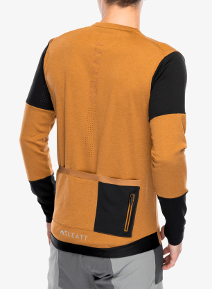 Велосипеден суичър Leatt Jersey MTB Trail 4.0 - peanut
