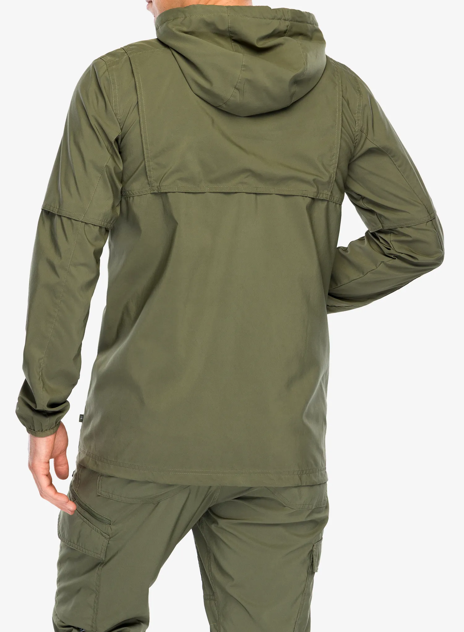 Суичър с цип Columbia Skien Valley Hooded LS Shirt - stone green