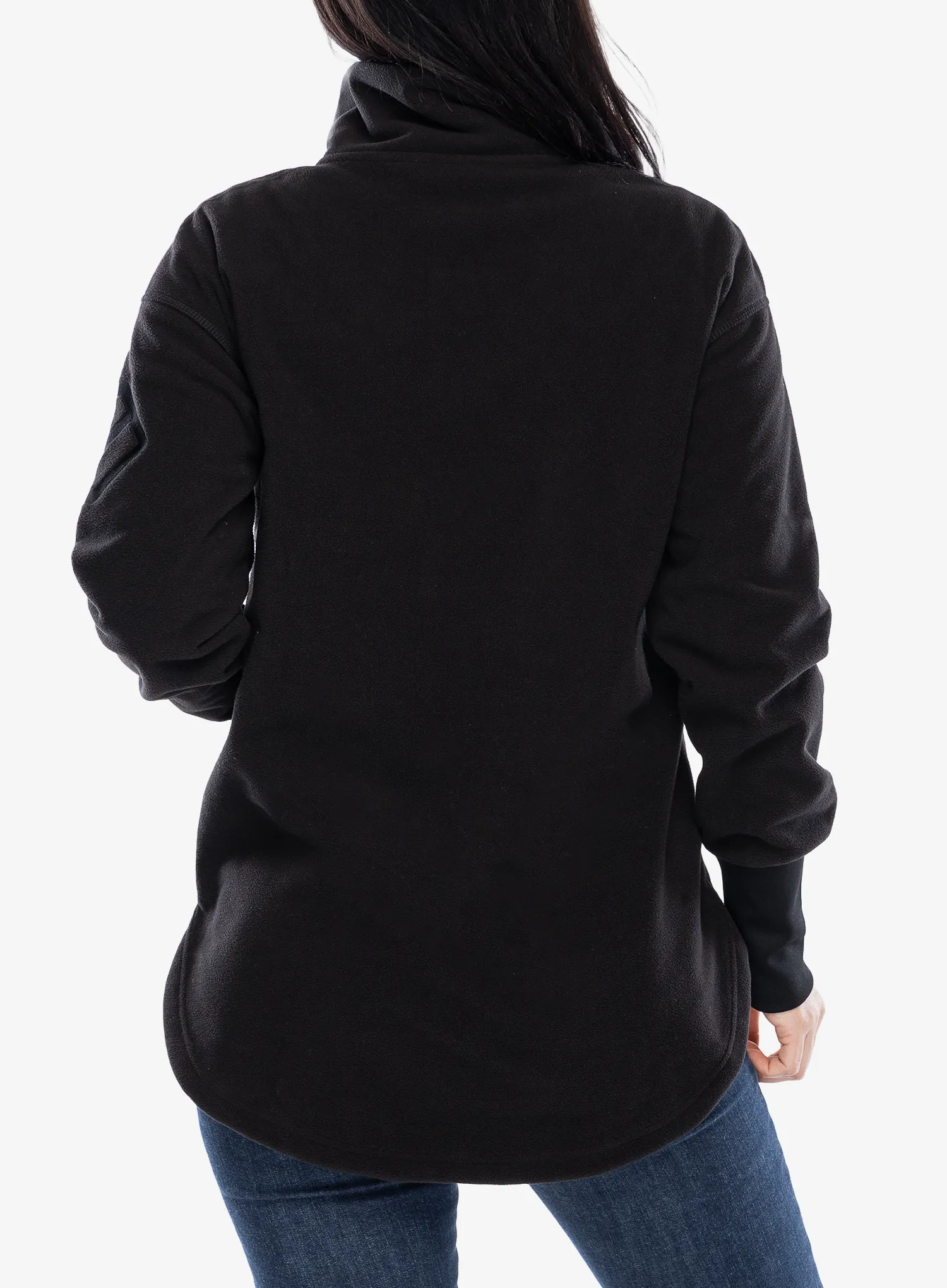 Дамски суичър с цип Didriksons Ronja Fullzip - black