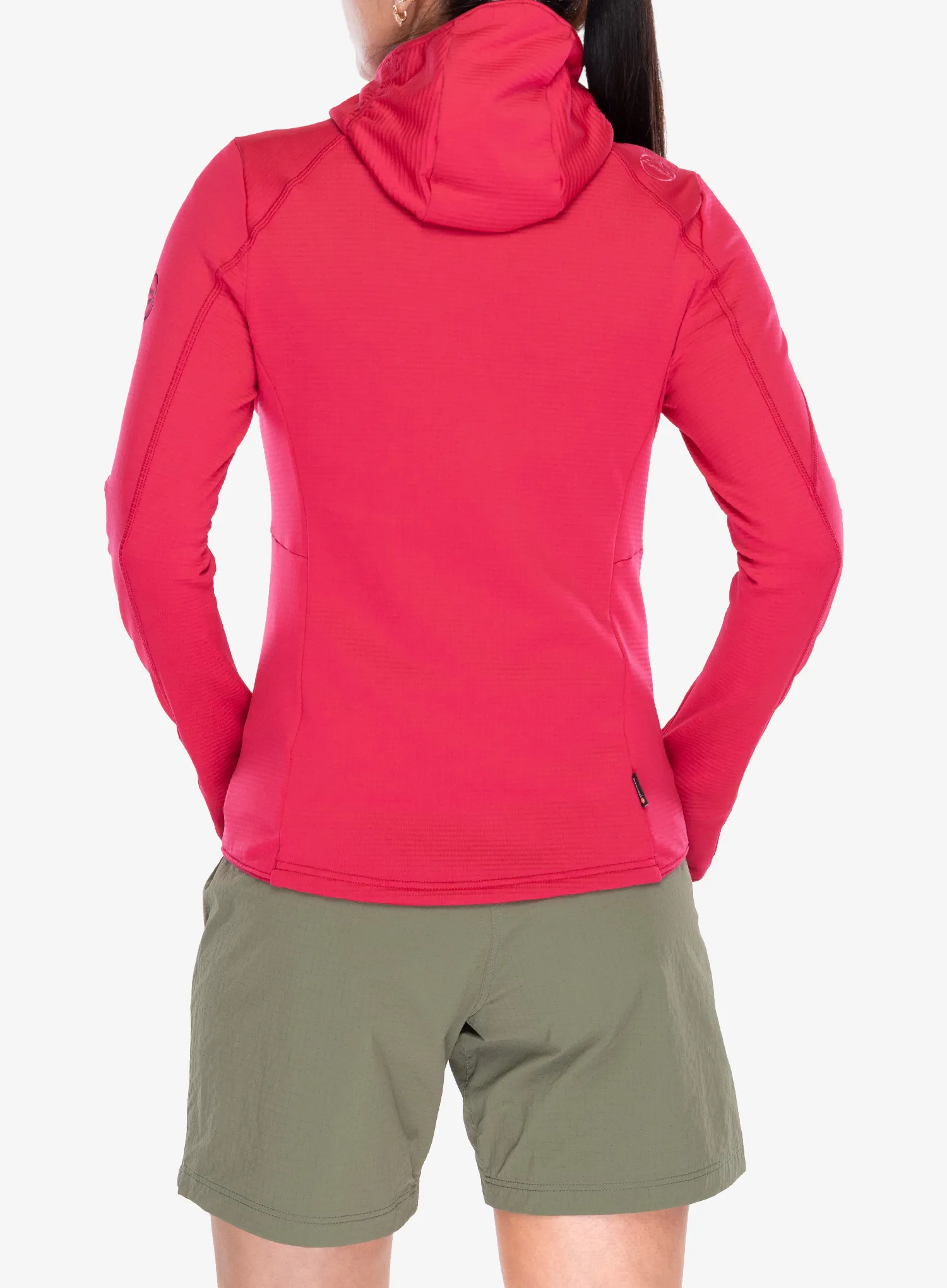 Дамски суичър с цип La Sportiva Chill Thermal Hoody - azalea/redwood