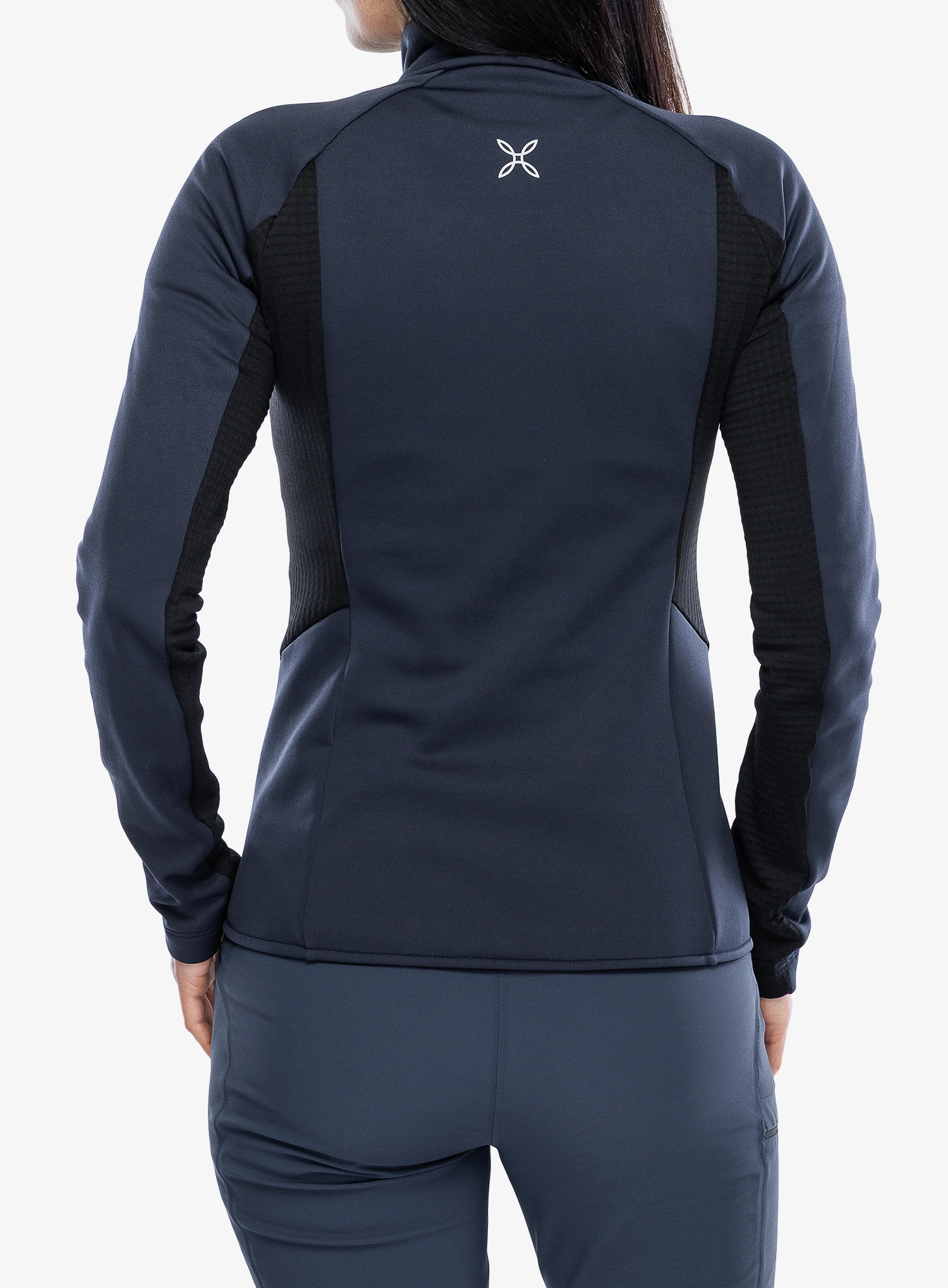 Дамски суичър с цип Montura Destiny Maglia - graphite blue