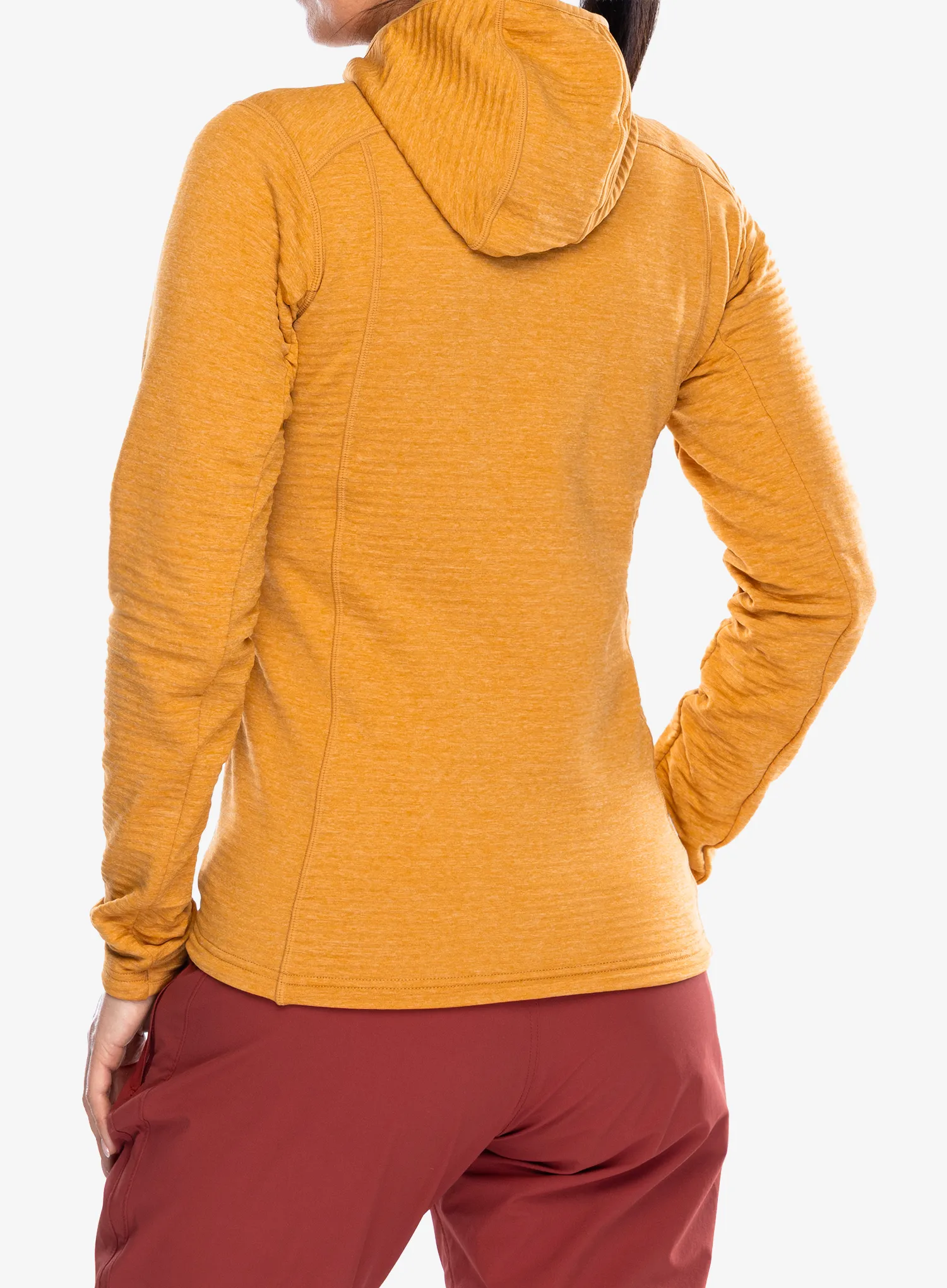 Дамски суичър с цип Mountain Equipment Apiro Hooded Jacket - butterscotch