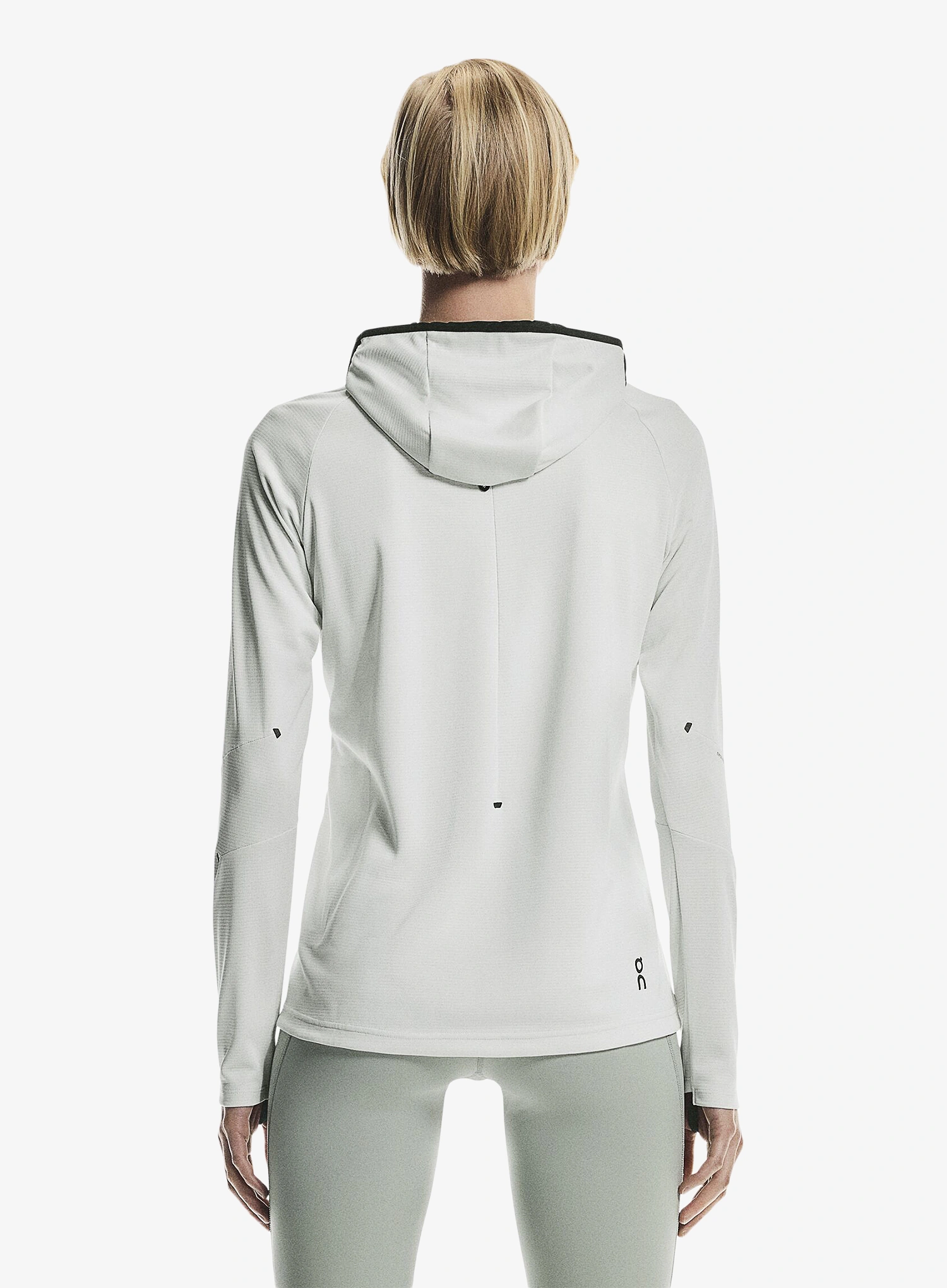 Дамски суичър с цип On Climate Zip Hoodie - iceberg
