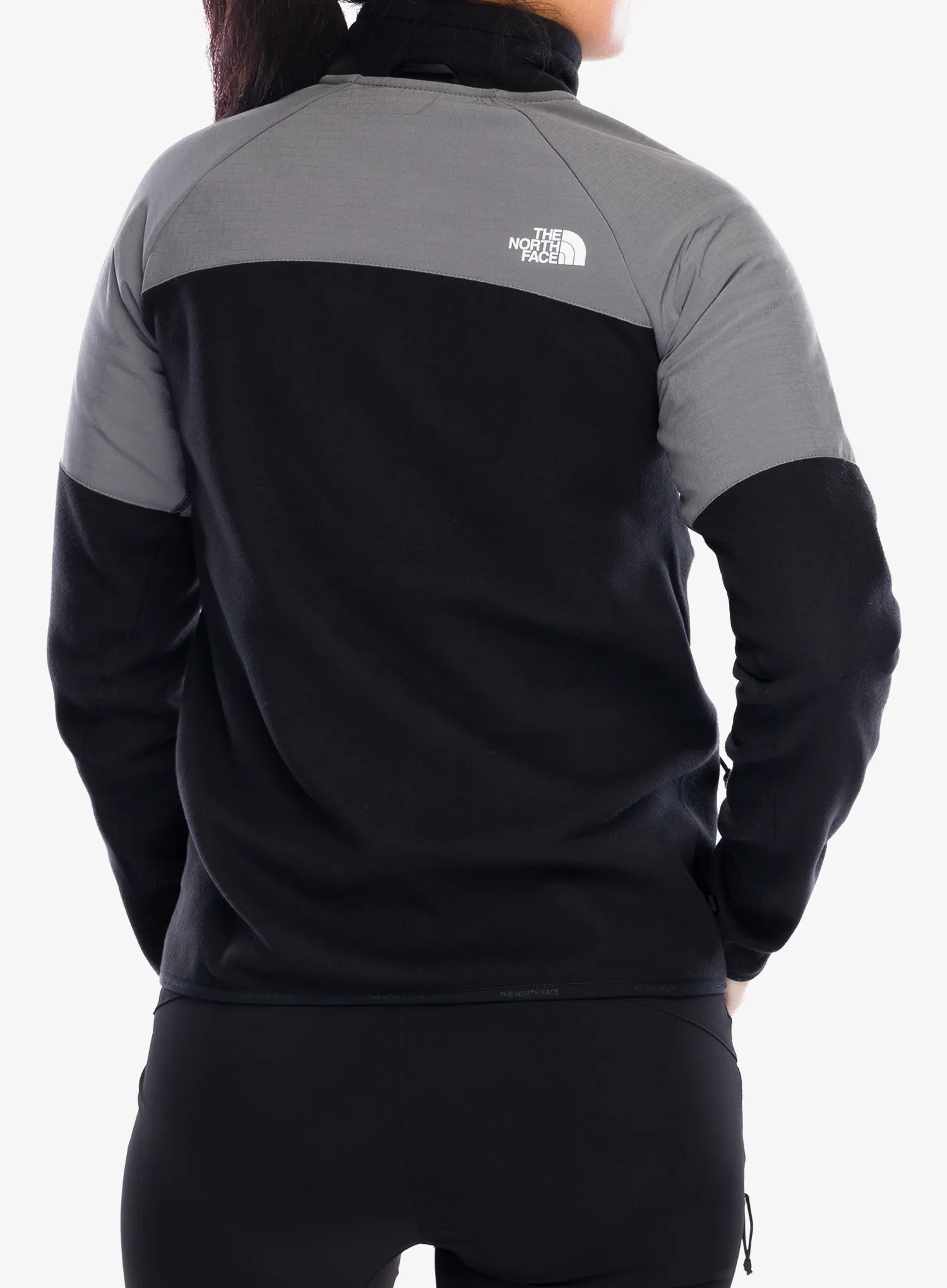 Дамски суичър с цип The North Face Glacier Heavyweight Full Zip Jacket - tnf black/smoked pearl
