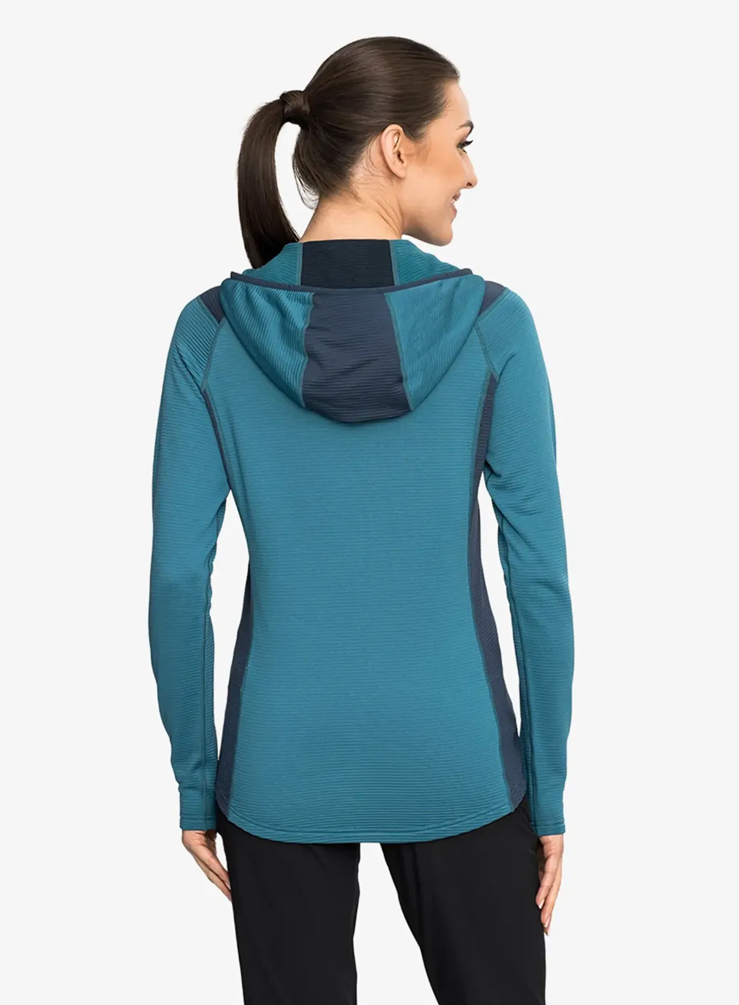 Дамски суичър с цип Viking Birger Hoodie - blue/navy