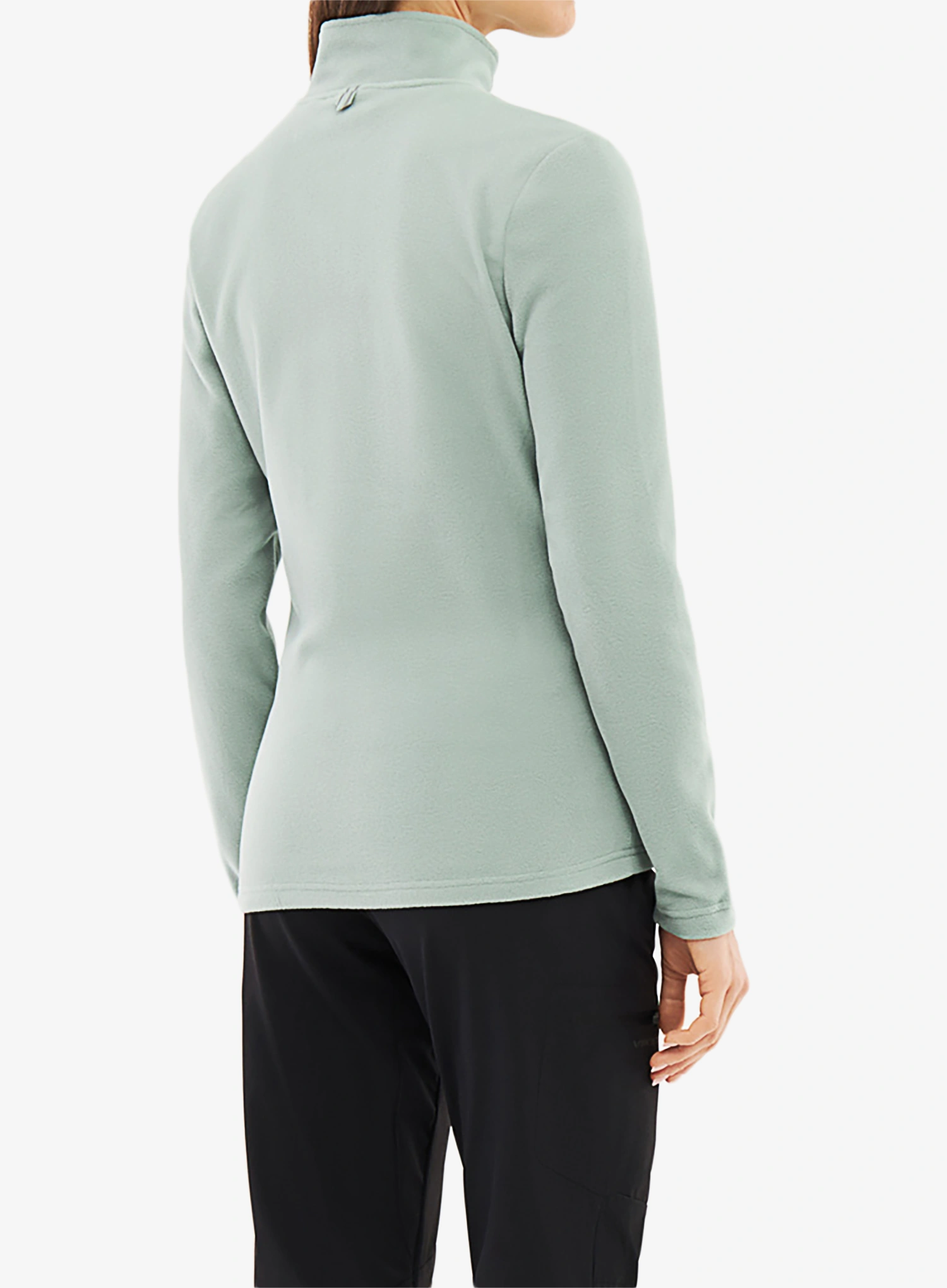 Дамски суичър с цип Viking Midlayer Fleece Tesero Polartec - green
