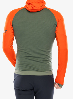 Суичър с цип Dynafit Radical Polartec Hooded Jacket - dawn orange