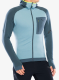 Суичър с цип Dynafit Radical Polartec Hooded Jacket - smoke blue