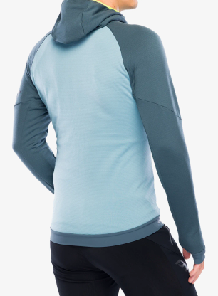Суичър с цип Dynafit Radical Polartec Hooded Jacket - smoke blue