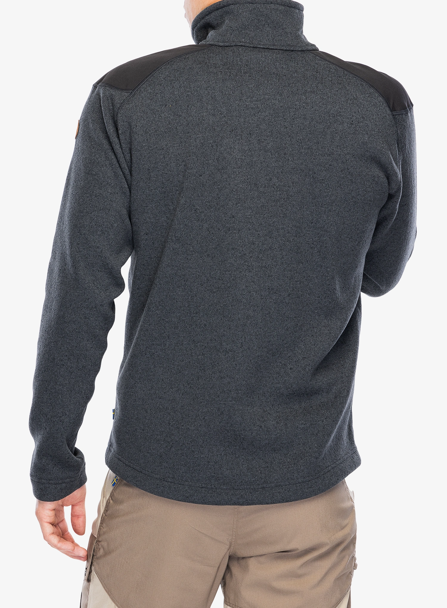 Суичър с цип Fjallraven Buck Fleece - graphite