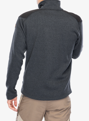 Суичър с цип Fjallraven Buck Fleece - graphite