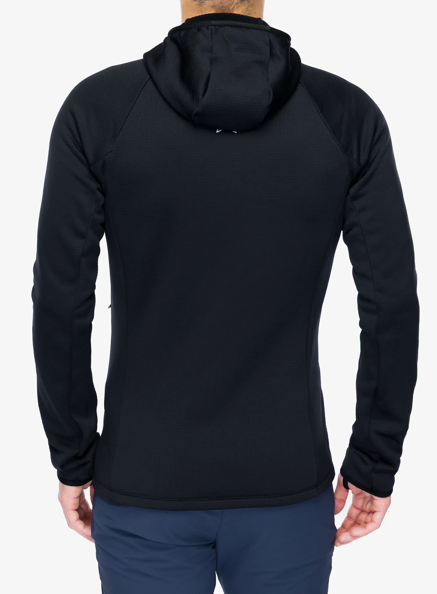 Суичър с цип Montura Fadis Grid Hooded Maglia - black