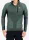 Суичър с цип Montura Thermal Grid 2 Maglia - sage green