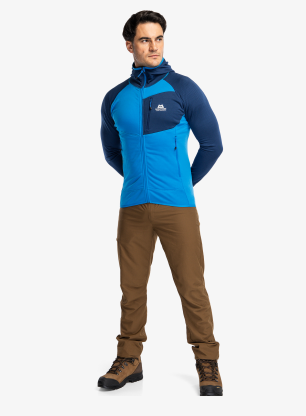 Суичър с цип Mountain Equipment Eclipse Hooded Jacket - atlantic/medieval