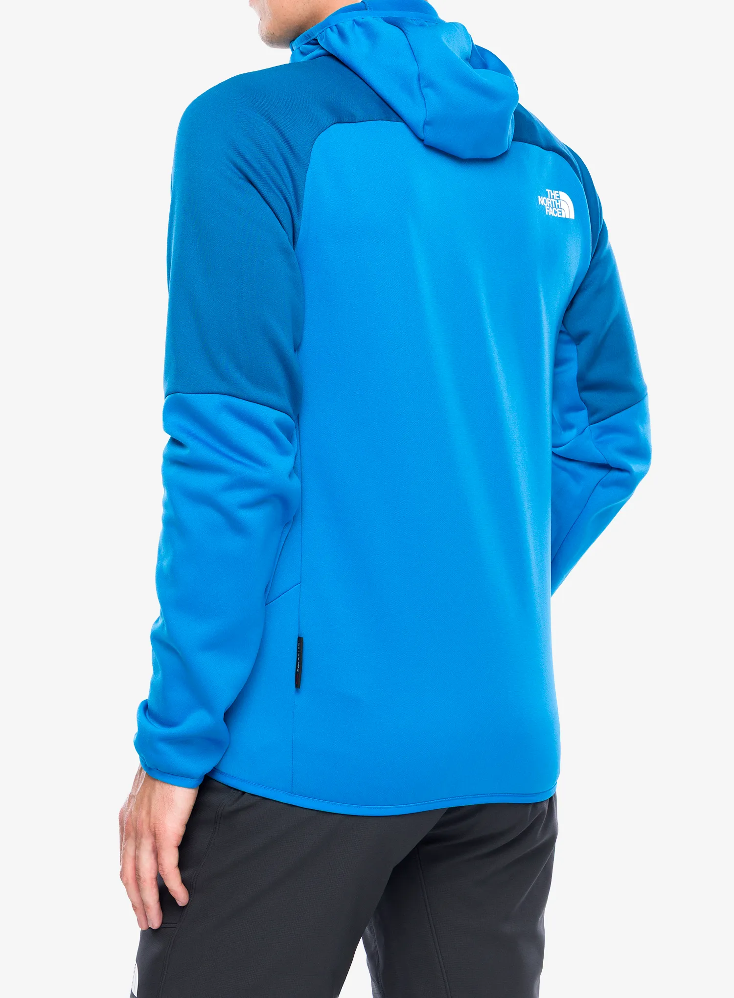 Суичър с цип The North Face Meteora FZ Fleece - skyline blue/adriatic blue