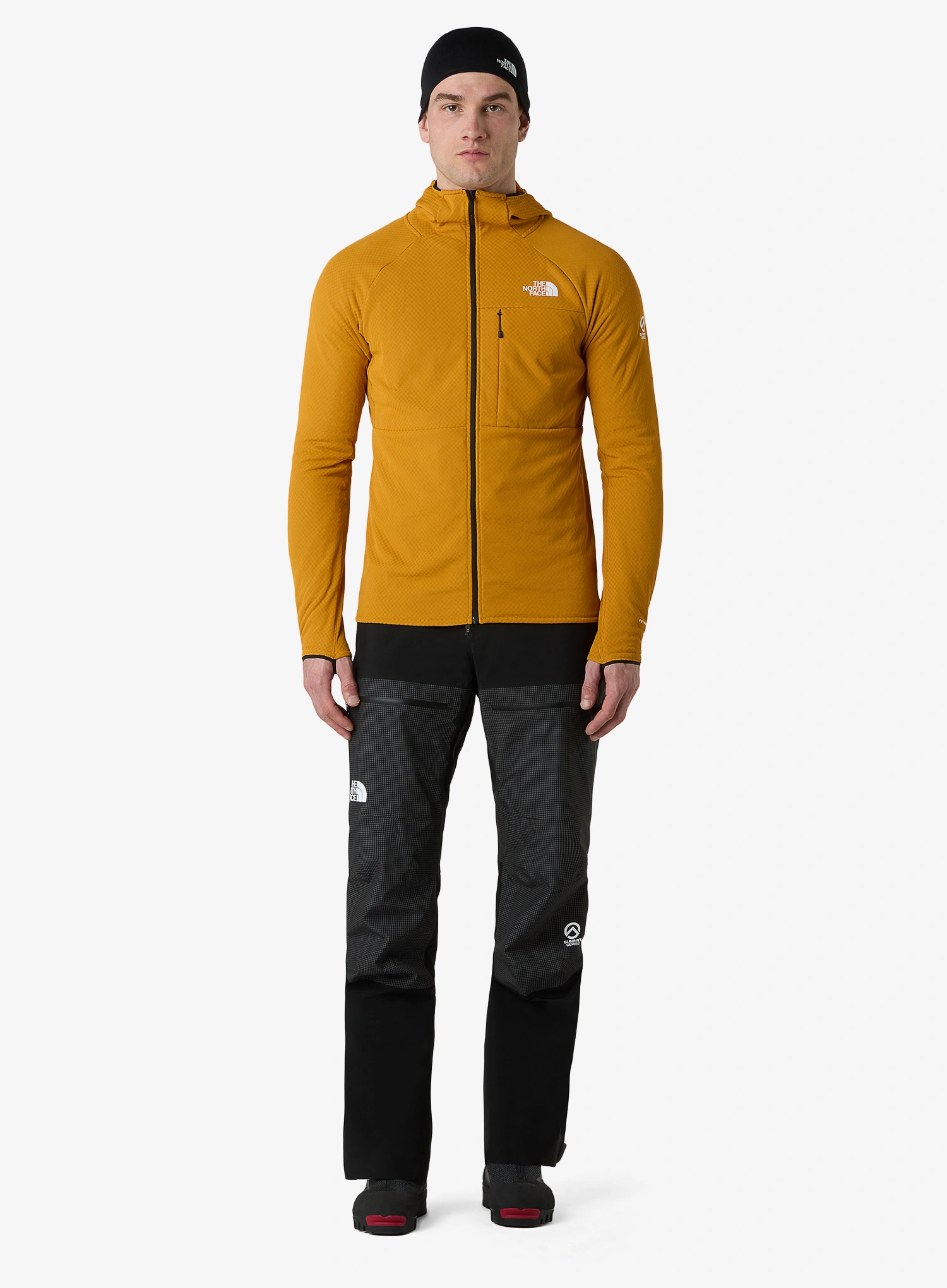 Суичър с цип The North Face Summit Futurefleece FZ Hoodie - citrine yellow