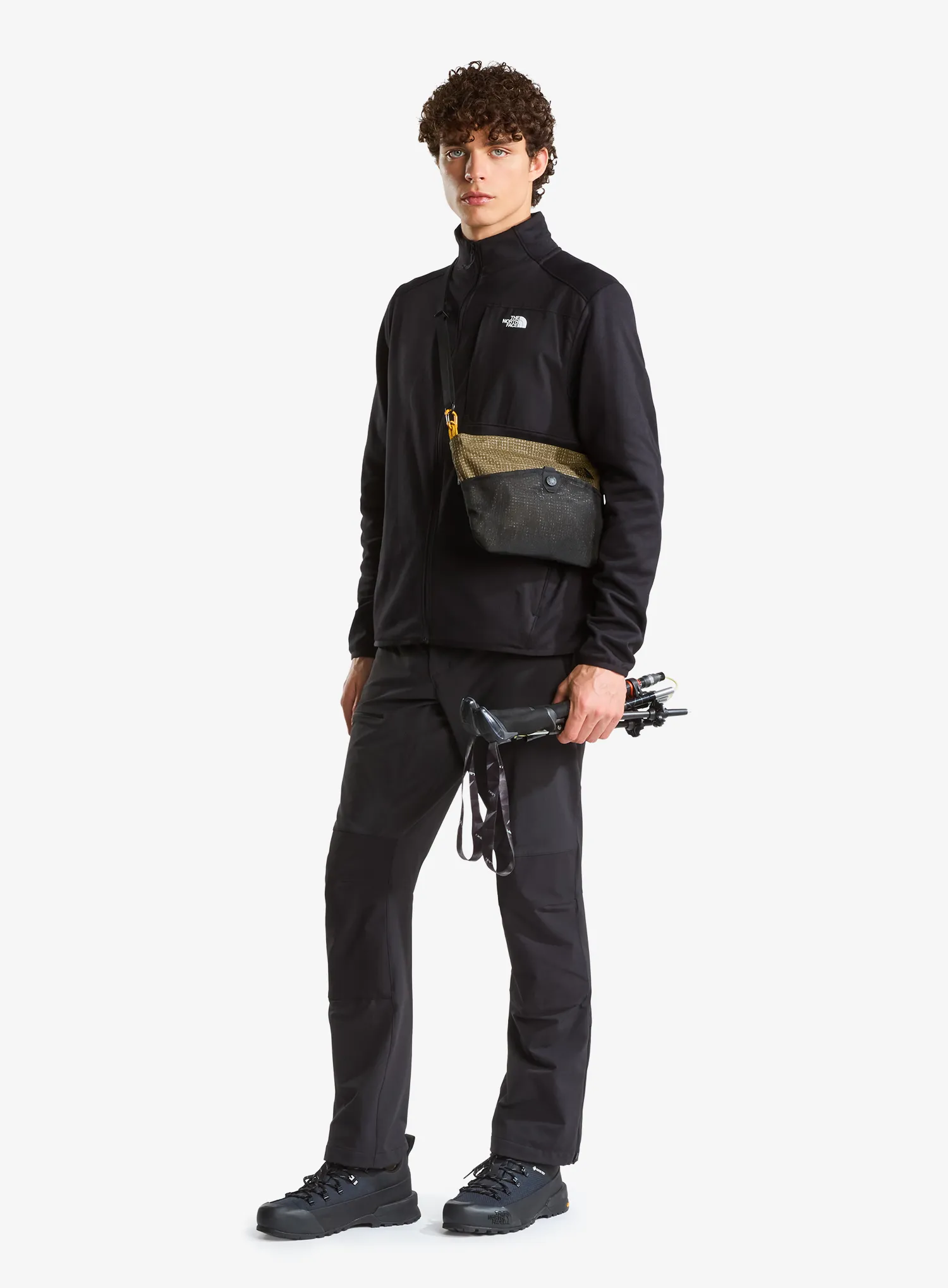 Суичър с цип The North Face TNF Performance Fleece Full Zip Jacket - tnf black