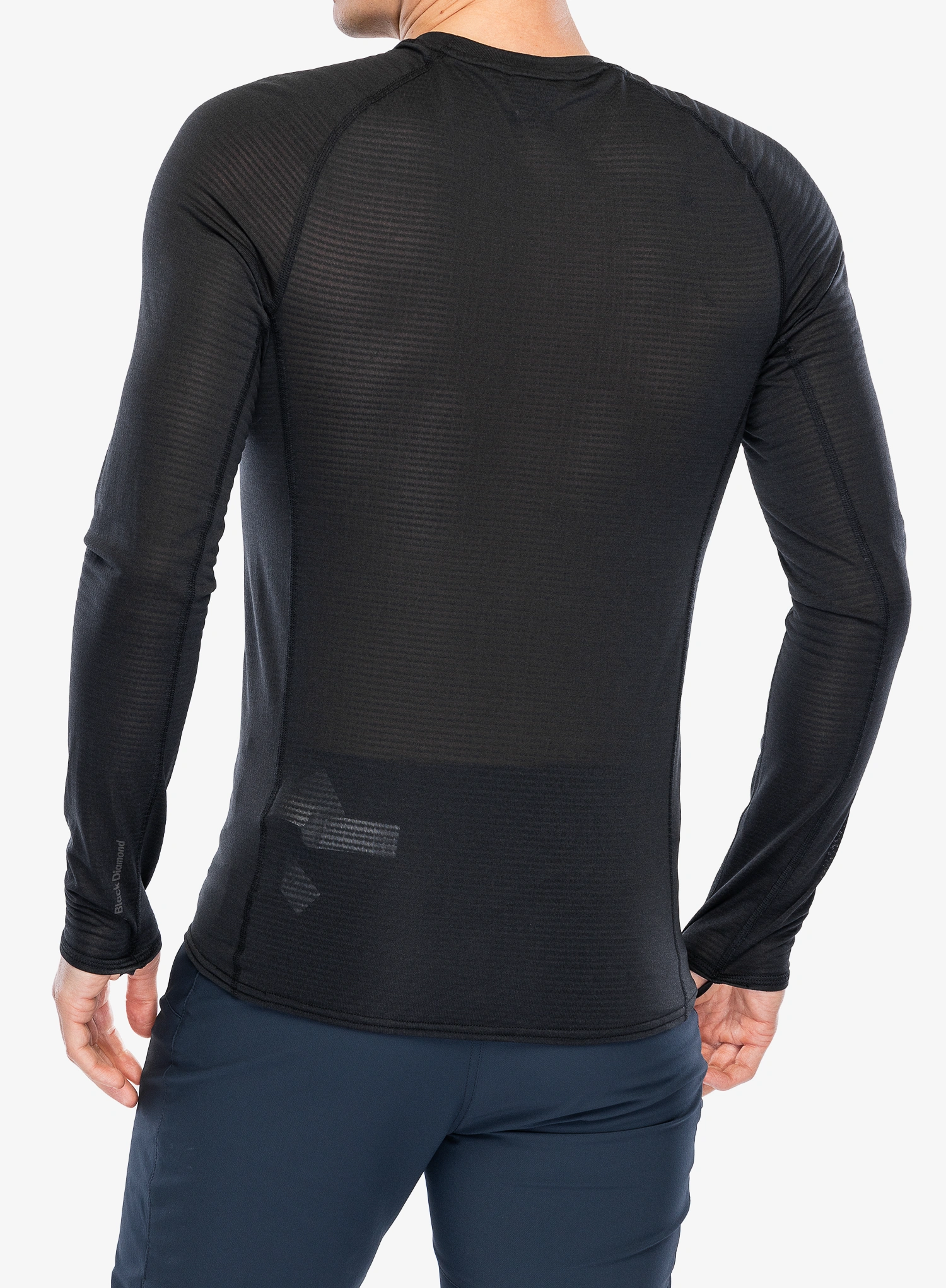 Термоактивен суичър Black Diamond Coefficient LT Crew - black