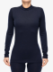 Дамски термоактивен суичър Icebreaker 260 Tech LS Turtleneck - midnight navy