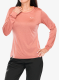 Дамски суичър Salewa Puez Melange Dry L/S Tee - desert pink melange