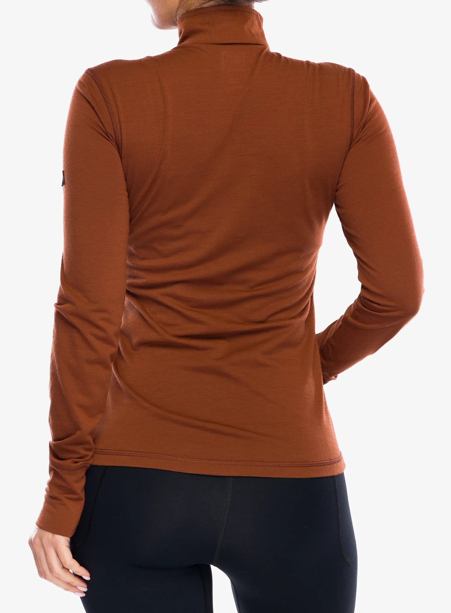 Дамски термоактивен суичър Super.natural Tundra 175 Zip 1/4 Flear