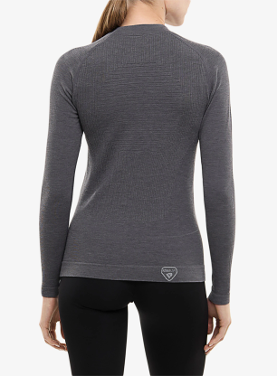 Дамски термоактивен суичър Viking Base Layer Tende Longsleeve - dark grey