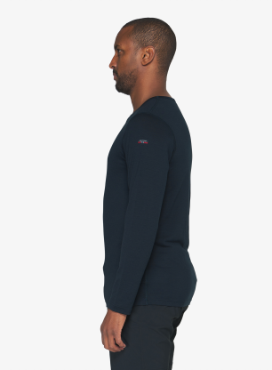 Термоактивен суичър Devold Breeze Merino 150 Shirt - ink