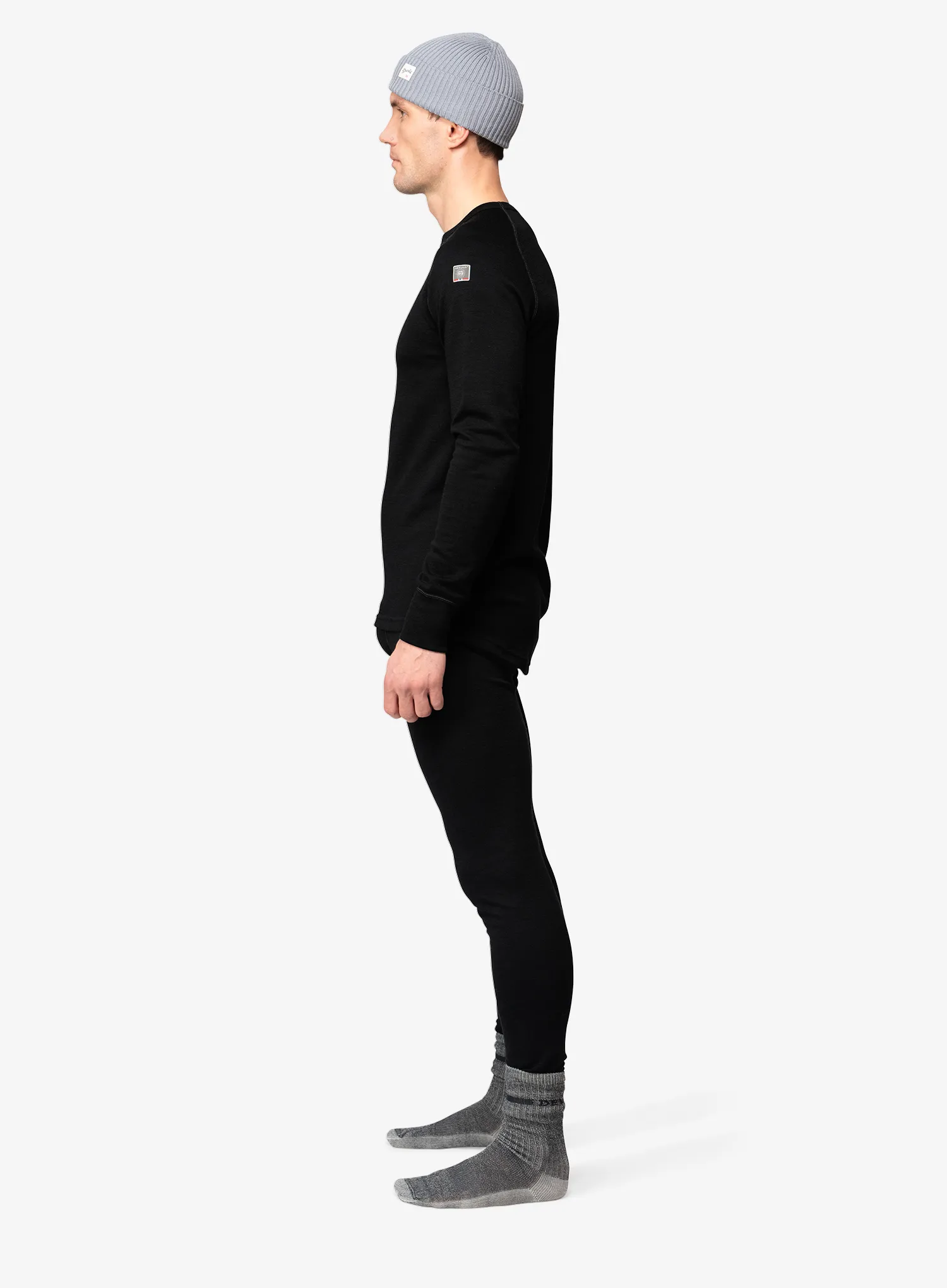 Термоактивен суичър Devold Expedition Merino 235 Shirt - black
