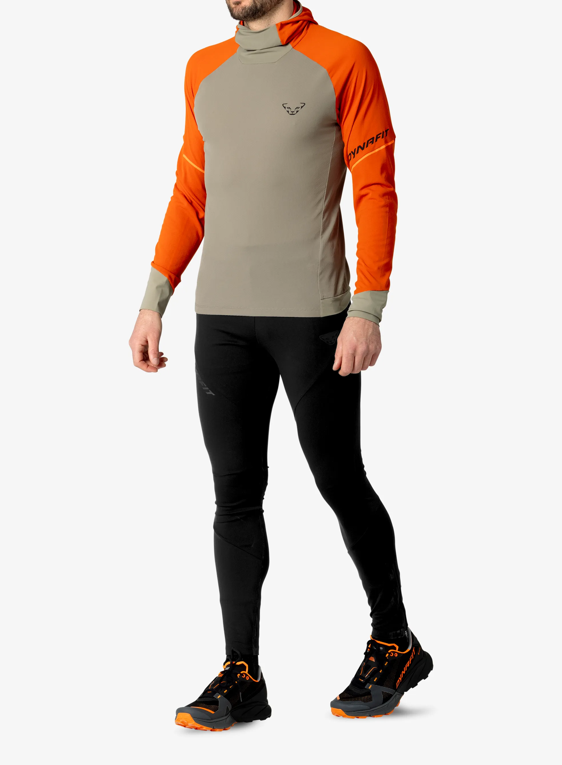Термоактивен суичър Dynafit Alpine L/S Hooded Tee - alabama