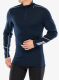 Термоактивен суичър Helly Hansen LIFA Merino Midweight 1/2 Zip - navy/navy
