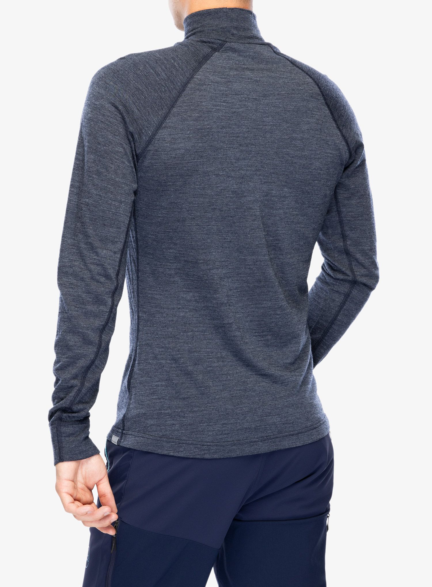 Термоактивен суичър Houdini Activist Turtleneck - deep sea blue