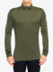 Термоактивен суичър Icebreaker 260 Tech L/S Half Zip - loden