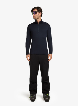 Термоактивен суичър Icebreaker 260 Tech L/S Half Zip - midnight navy