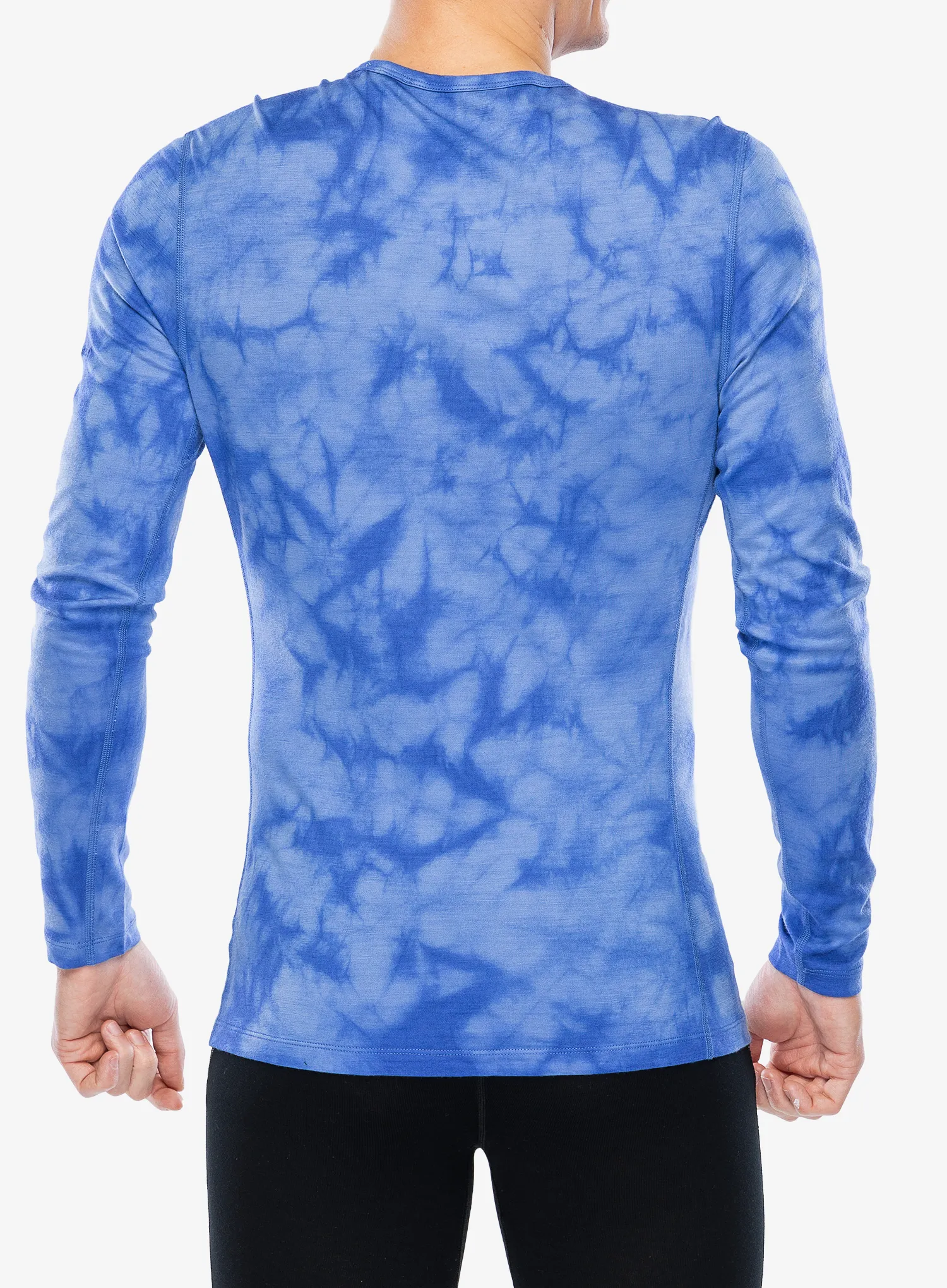 Термоактивен суичър Icebreaker Merino 200 Oasis LS Crewe Cloud Dye - baja/brilliant/cd