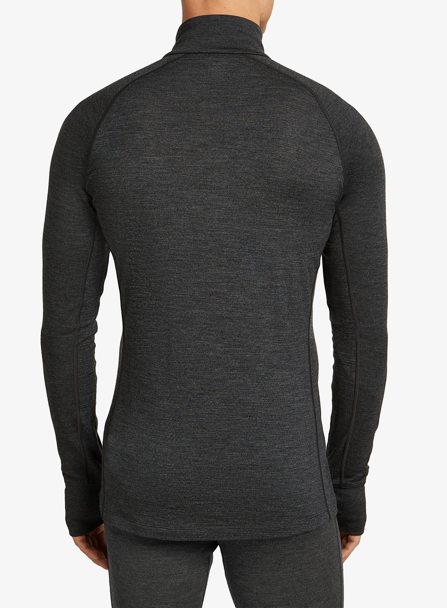 Термоактивен суичър Icebreaker Merino 260 ZoneKnit LS Half Zip - jet hthr