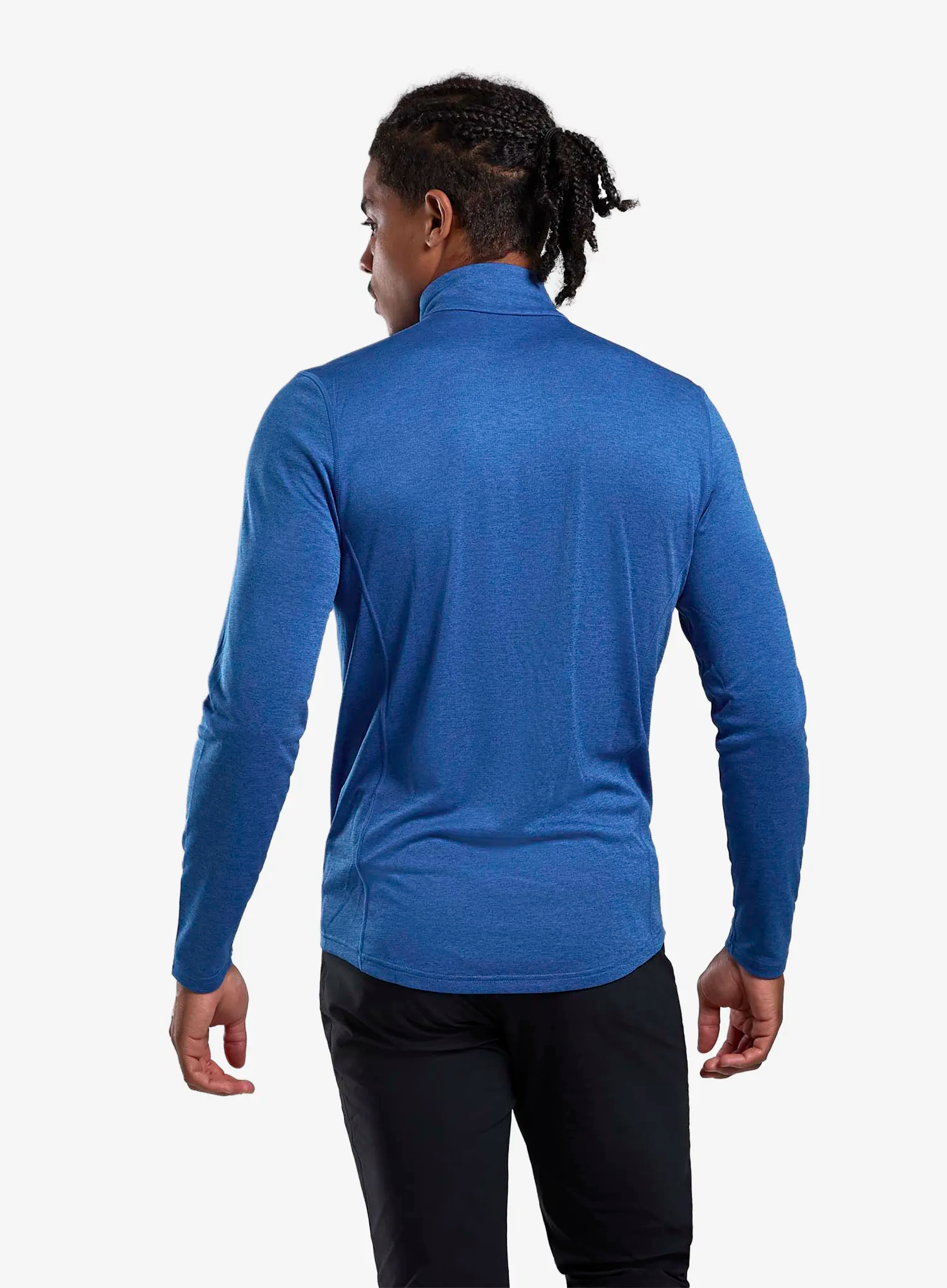 Термоактивен суичър Montane Dart Zip Neck - neptune blue