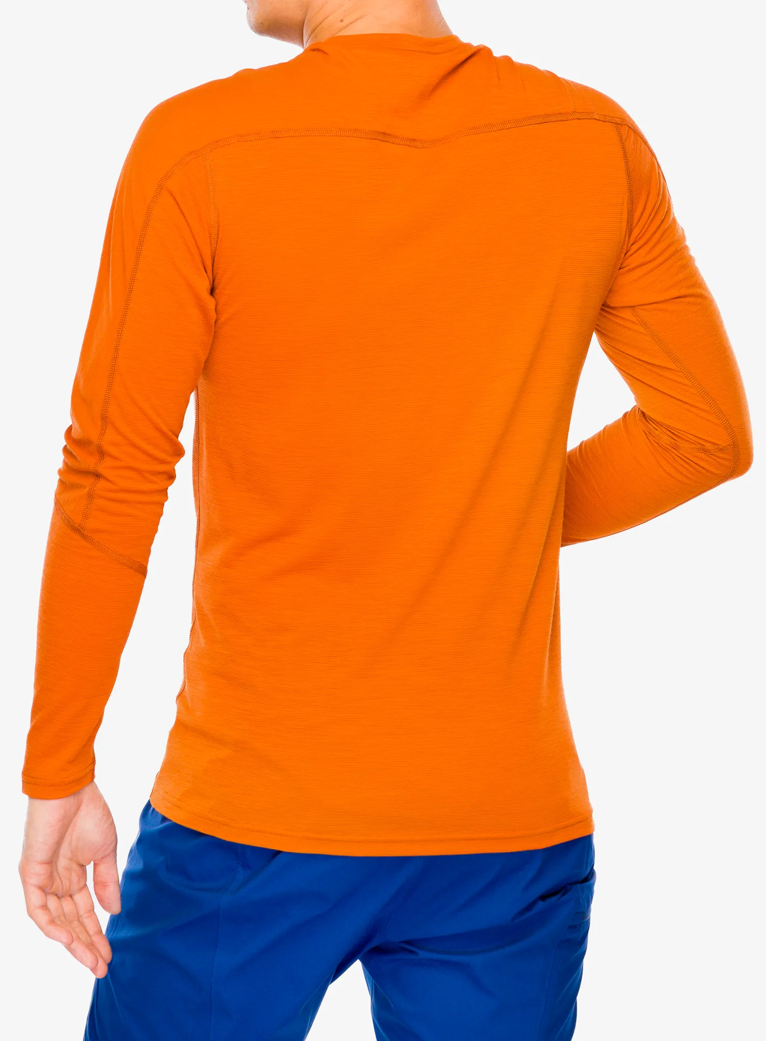 Термоактивен суичър Norrona Falketind Equaliser Merino Round Neck - gold flame