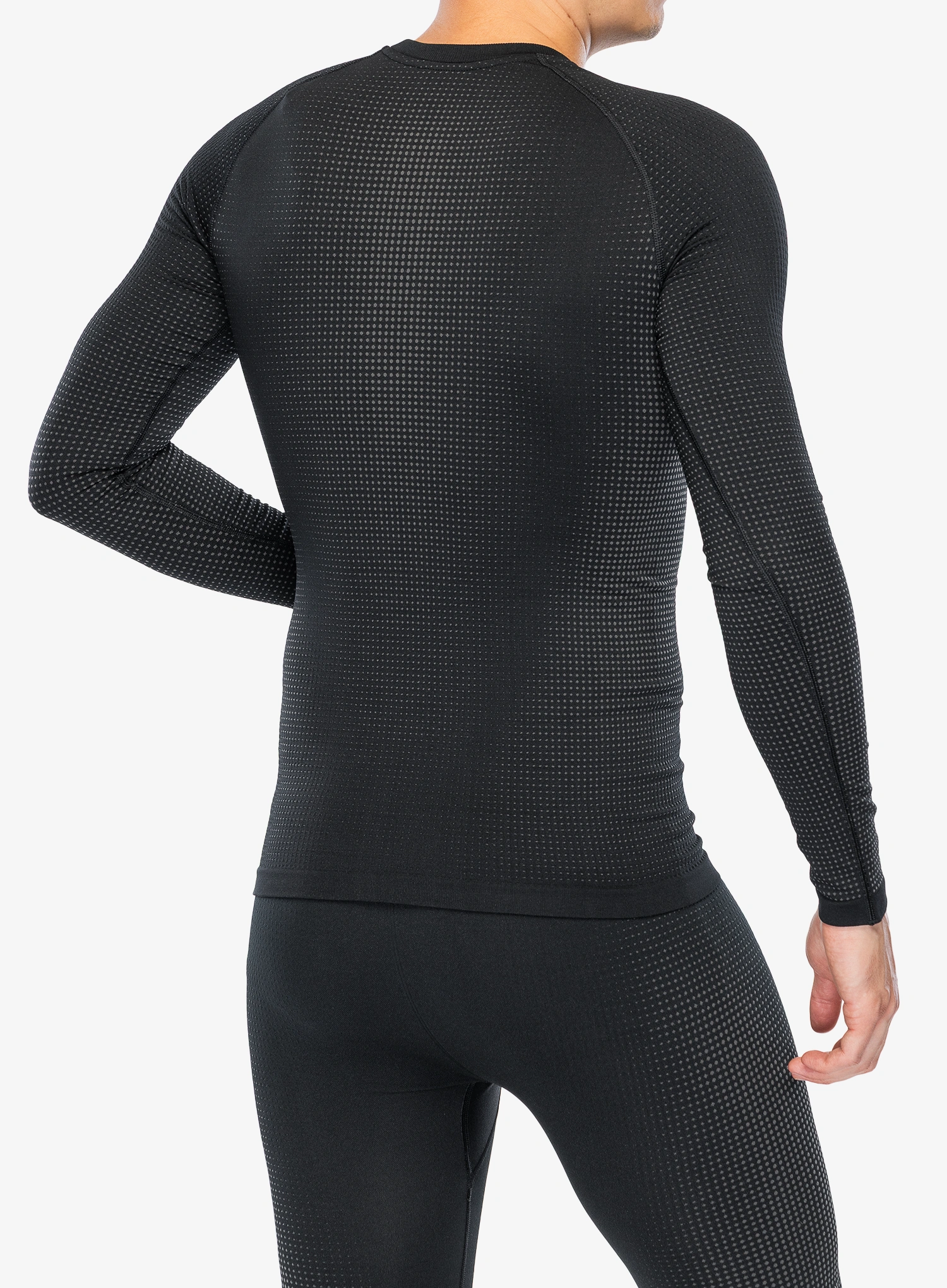 Термоактивен суичър Odlo Performance Warm BL Top Crew Neck L/S - graphite grey