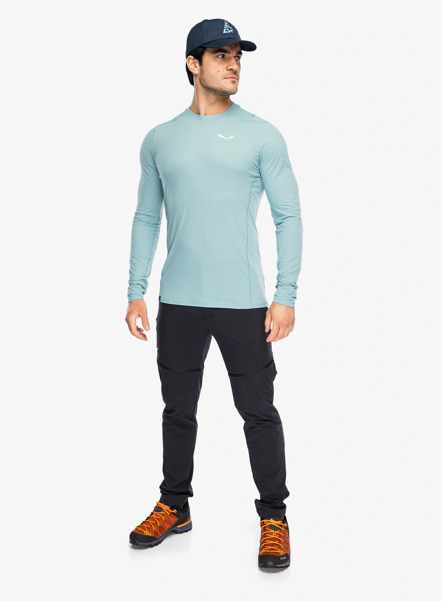 Термоактивен суичър Salewa Puez Dry Tee - willow