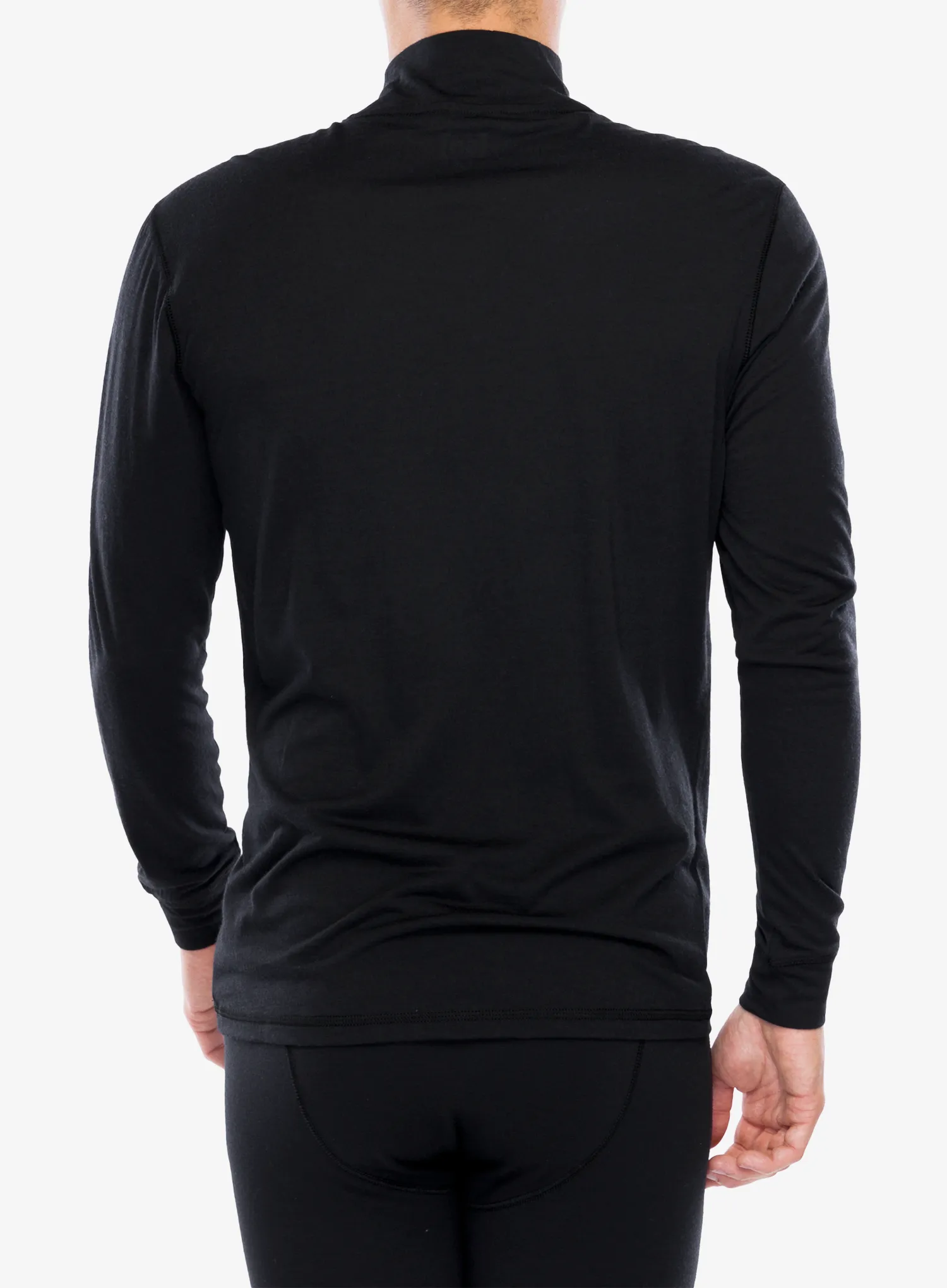 Термоактивен суичър Super.natural Tundra175 Turtleneck - jet black