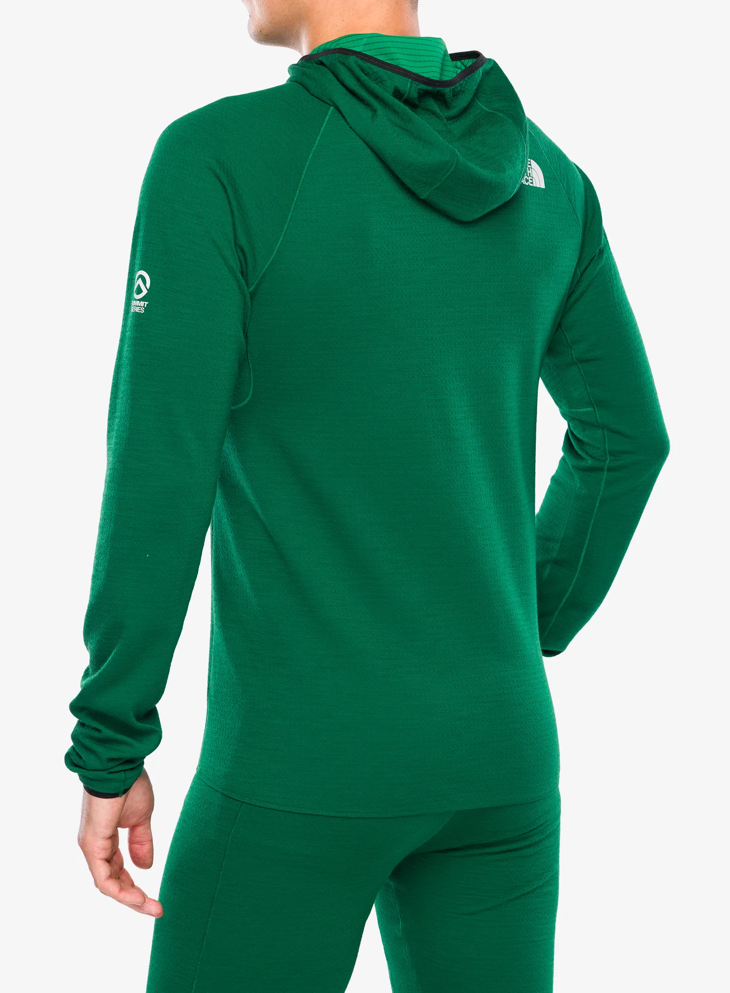 Термоактивен суичър The North Face Summit Dotknit AMK Hoodie - apex green
